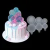 Lollipop Silicone Mold Various Star/Heart/Round Chocolate Candy Cake Moulds For Birthday Cake Decorating Tool Baking Accessories 4