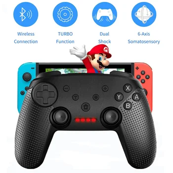 

WUIYBN Wireless Switch Controller Bluetooth NS Gamepad Joystick For Switch Game Machine PC Steam