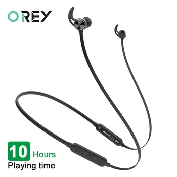 

Bluetooth Earphone Sports Neckband Magnetic Wireless Earphones Stereo Earbuds Music In-Ear Earphone With Mic Gaming For Gamer