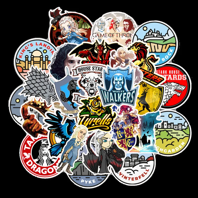 

Stickers American TV Series Stickers Computer Stickers Diary Notebook Stickers Luggage Stickers Car Stickers 50PCS MTZ090-67