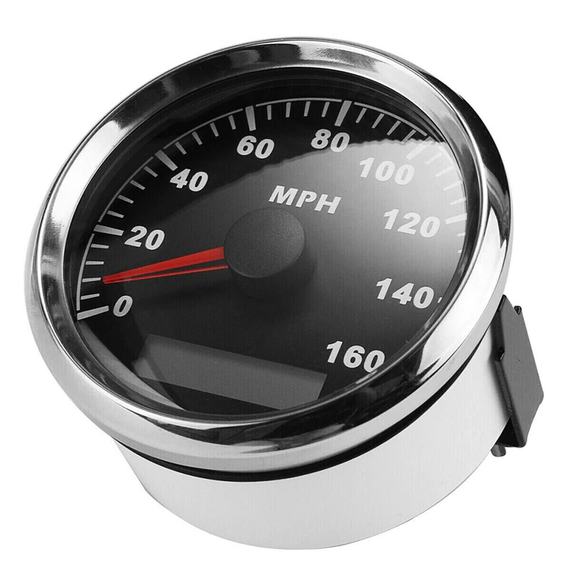 85mm GPS Speedometer Waterproof 160MPH for Car Truck Motorcycle
