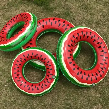 

Safely Watermelon Inflatable Swimming Ring Float Pool Swim Circle Laps Beach Toy GXMB