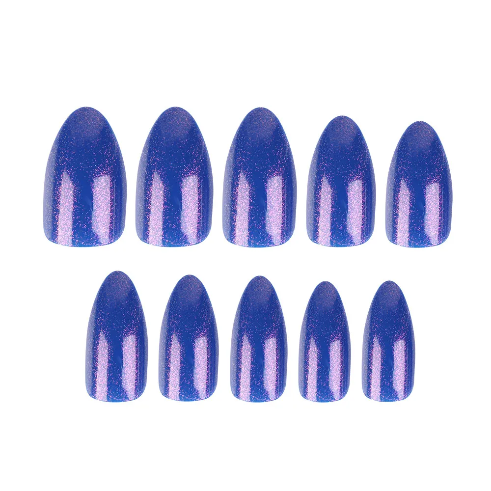 Хромированные накладные ногти-стилеты для ногтей 12 шт./кор. металлические накладные декоративные ногти накладные ногти для маникюра зеркальные металлические/матовые накладные - Цвет: 13