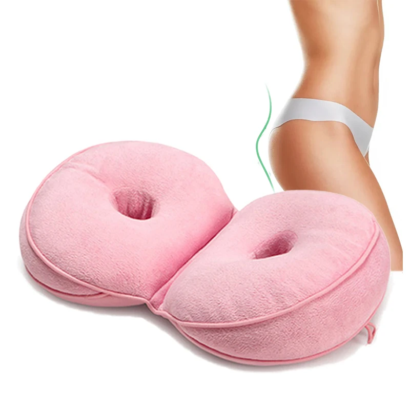 Orthopedic Memory Foam Seat Cushion Coccyx Office Chair Cushion High Support Waist Back Coussin For Car Seat Pain Relief