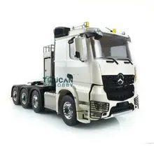 LESU металлический 8*8 шасси Merce 1/14 RC тягач DIY Hercules кабина сервопривод THZH0520