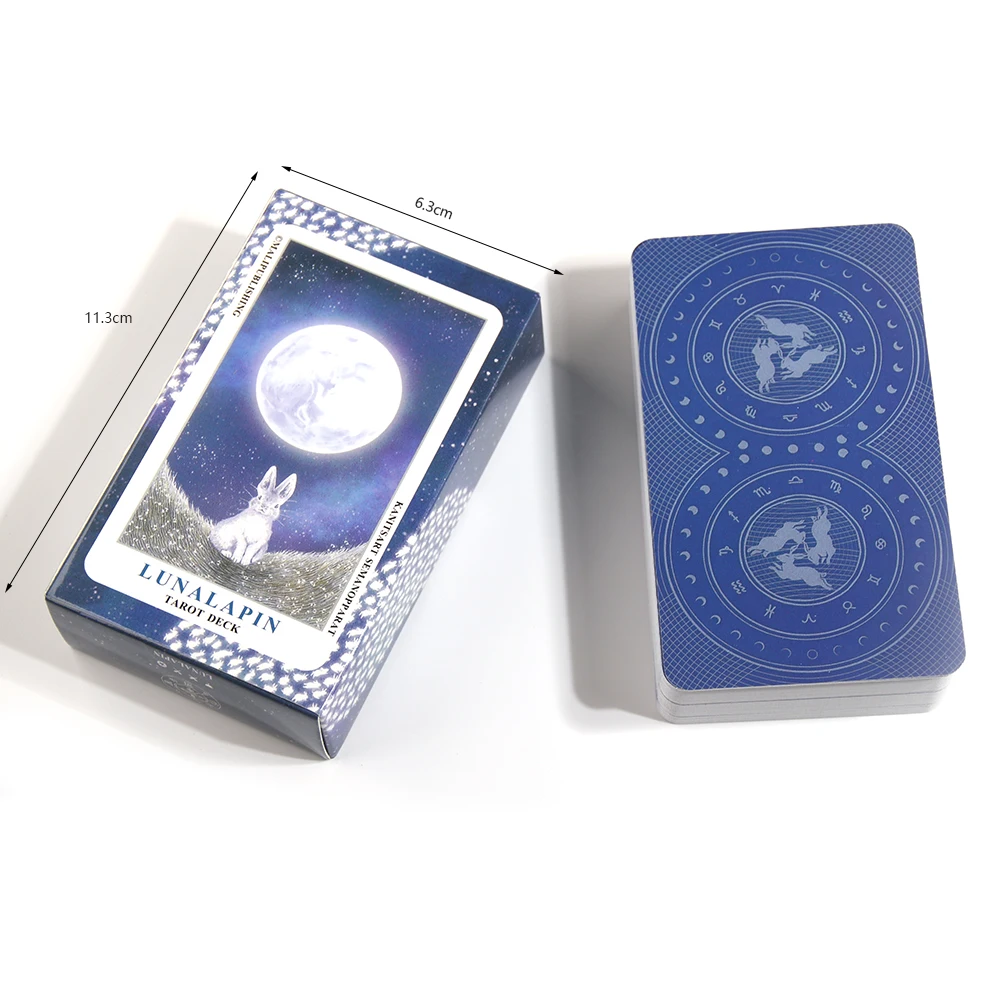 Supernatural Tarot Deck and Guidebook Card Game Gift With Pdf Guidebook Card Game Board Game 78 Cards Beginners