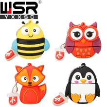 #Special Offers Cartoon usb2.0 flash drive 32gb 64gb 128gb fox penguin bee owl memory stick 4gb 8gb 16gb high speed waterproof best compute gift #Special Offers Cartoon usb2.0 flash drive 32gb 64gb 128gb fox penguin bee owl memory stick 4gb 8gb 16gb high speed waterproof best compute gift