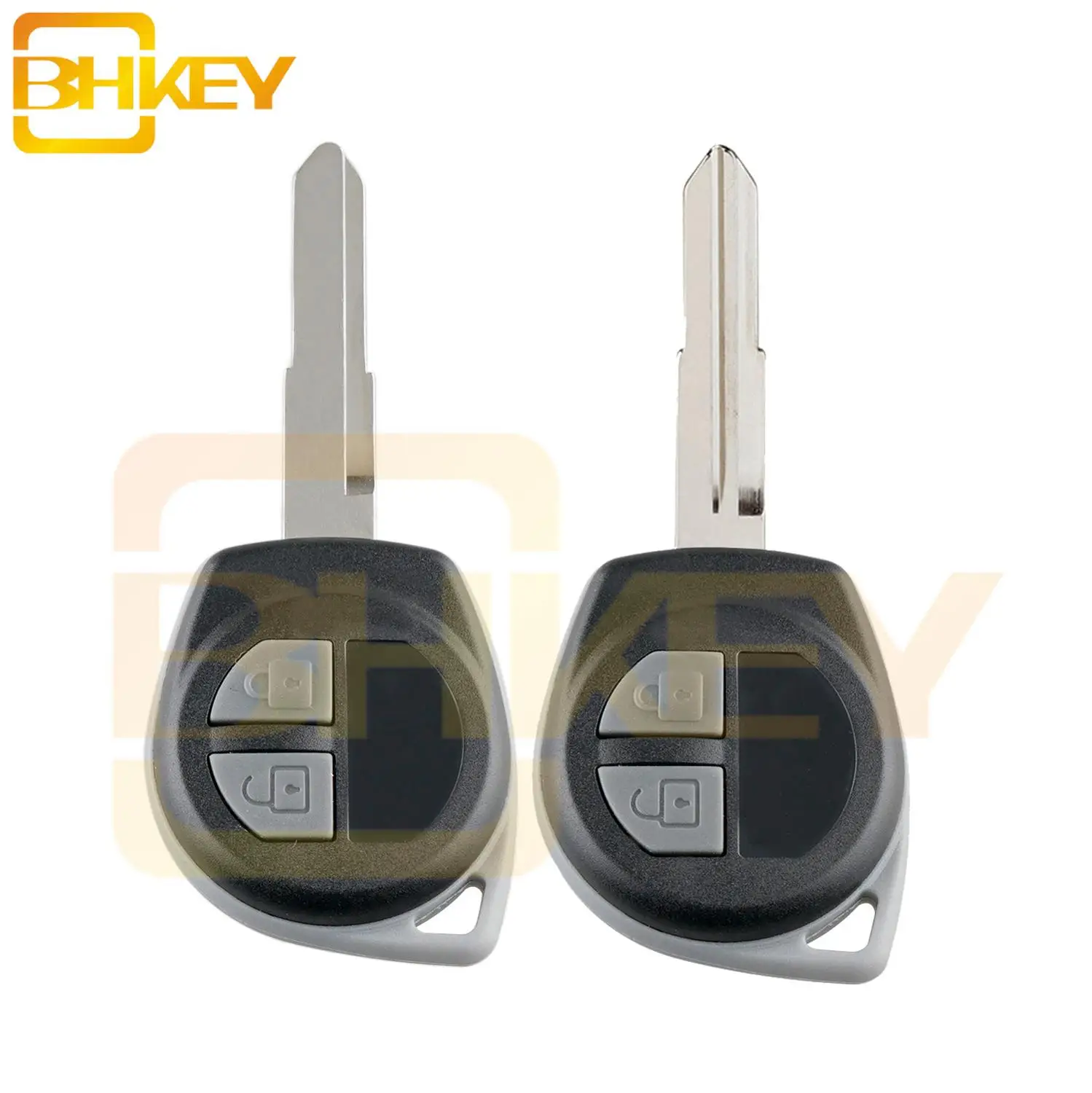 BHKEY 2 кнопки Замена чехол для дистанционного ключа от машины для Suzuki Igins Alto SX4 Vauxhall Agila 2005-2010 Автомобильный ключ оболочки