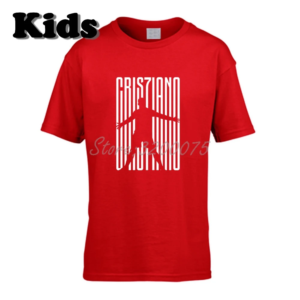 Детская CR7, Криштиано Роналду, 7 CR7, приветственная футболка, одежда, футболка, Молодежная Футболка для мальчиков и девочек, футболка с круглым вырезом, W19032801