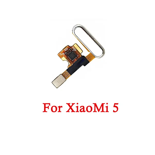for 5 (four colour) Главная кнопка гибкий кабель для XiaoMi 4S 5 X 5C 5S plus MAX MIX2 note2 отпечаток пальца вкл. Сборка кнопок Ключ Меню - Цвет: for 5 (four colour)