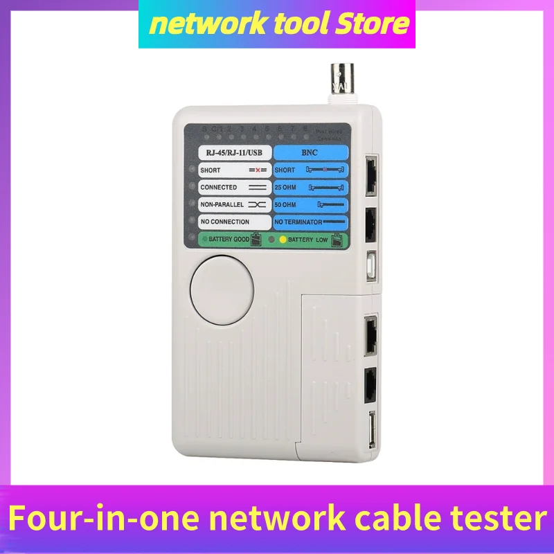 Удаленный RJ11 RJ45 USB BNC LAN Сетевой кабель тестер для UTP STP кабели трекер детектор