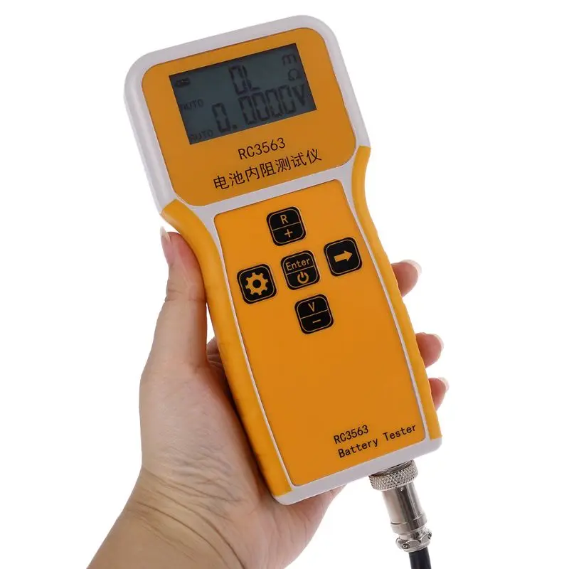 RC3563 Handheld Battery Internal Resistance Tester Analyzer for Car Vehicle Lead-acid Battery dry cell