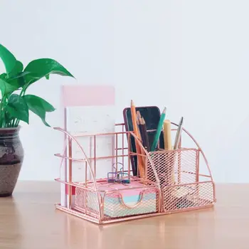 

Multi-function Desk Organizer All In One Desktop with Pen Holder Storage Rack R9JA