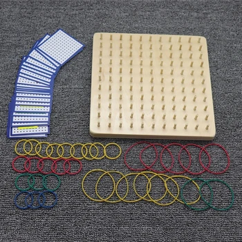 

Graphical Geometry Board Set Kids Toy Early Education Nail Space Figure Teaching With Card Inspire Imagination Rubber Bands Math
