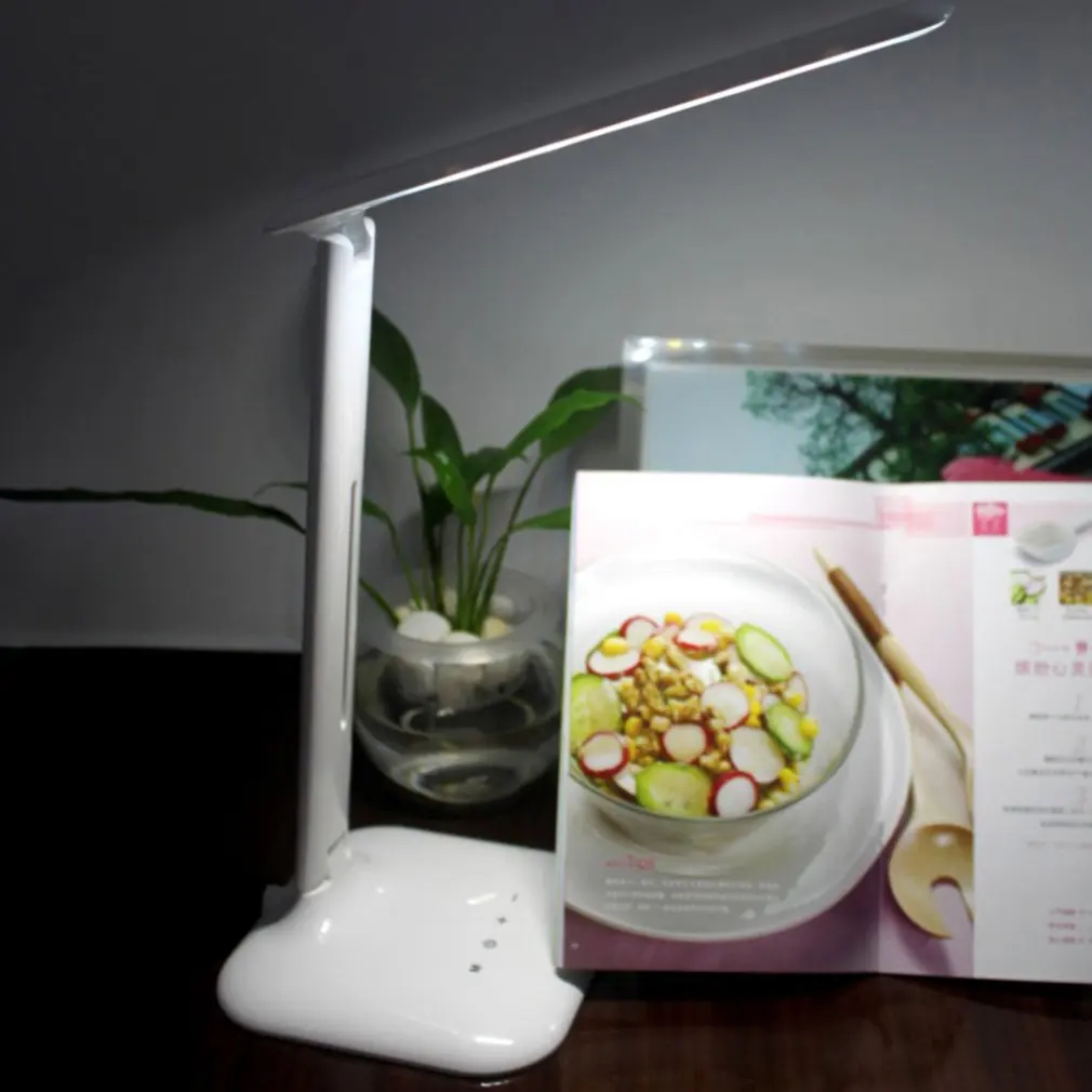 Eyes Protection Light Table Lamp Five-Level Dimmable Bendable Touch Sensor Control Table LED Desk Lamp