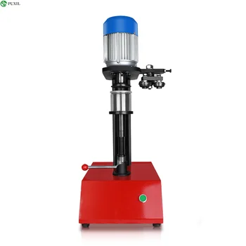 

12 ~ 20 pcs / min Manual model can sealing machine circular canned food beer capping machine tin sealing machine
