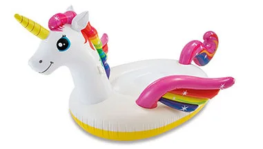 

Genuine Original INTEX Small Unicorn Mounts Inflatable Animal Riding Water Play with Water CHILDREN'S Toy 57561