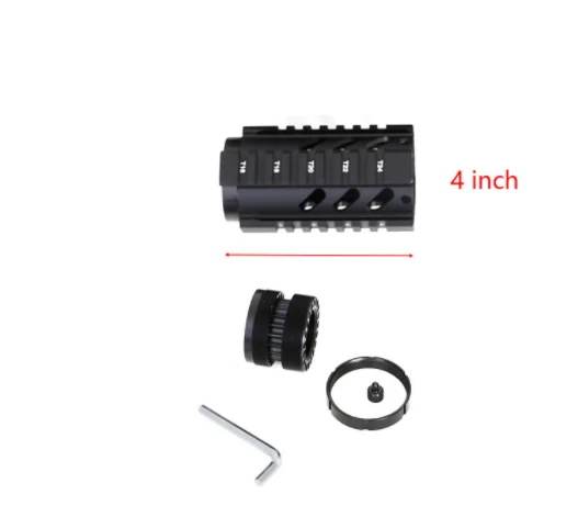 Тактический сверхмощный 4,7, 10,12, 15 дюймов бесплатно поплавок Quad Rail Handguard. 223/5. 56 Пикатинни система для AR-15 M16 M4 Handguard - Цвет: 4