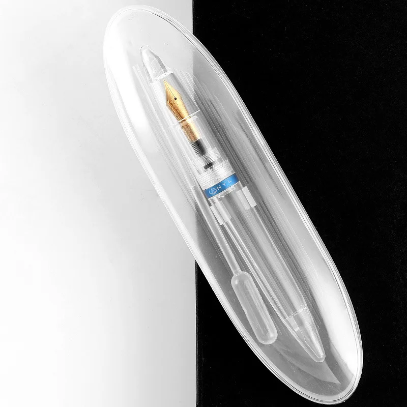 

1pcs/box Transparent Colorful Fountain Pen Refills Fine Nib Ink Pen Business Gift Writing Calligraphy Students Stationery Suppli