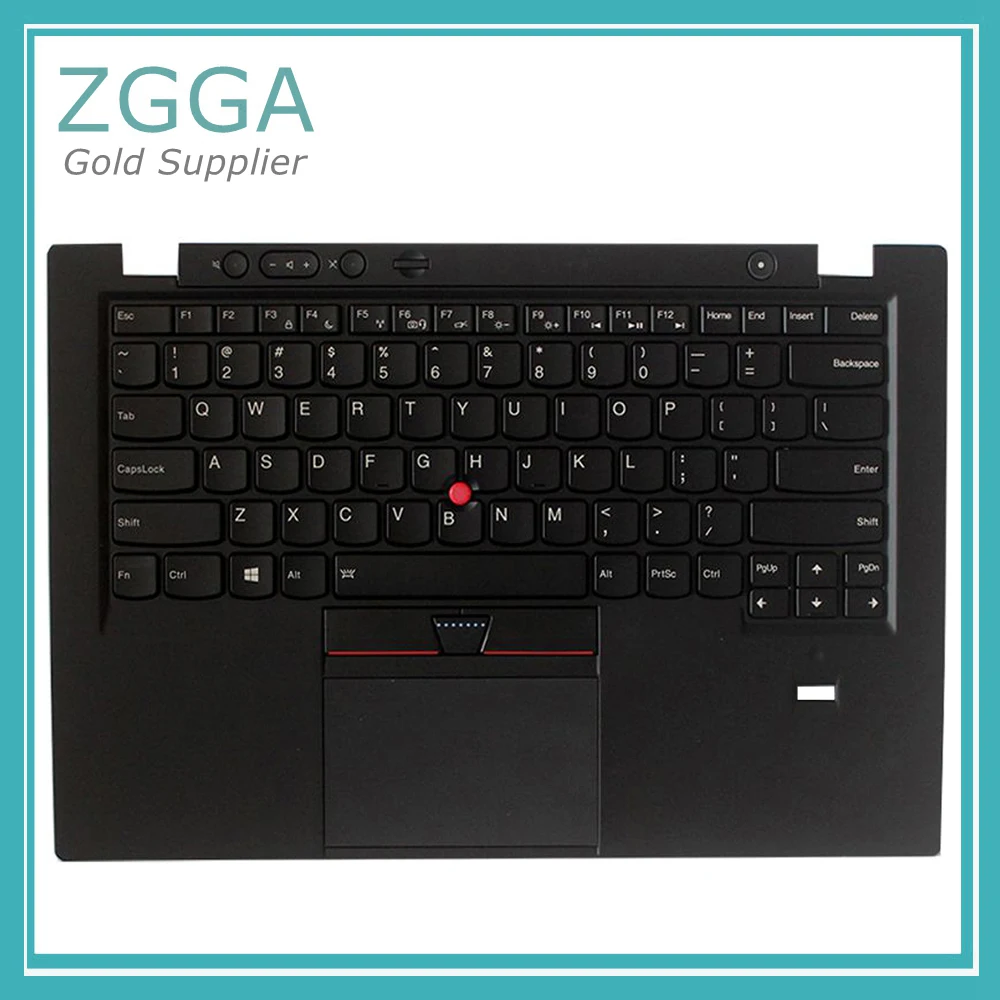 

Genuine New For Lenovo ThinkPad X1 Carbon Gen 1st Type 34xx Palmrest Cover With US Keyboard Backlit Touchpad 00HT000 04Y0786