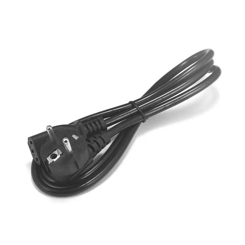 - 50pcs Universal Type F EU Euro Power Cord 12m IEC C13 EU Plug Power Adapter Cable For Dell Monitor PC Computer HP Canon Printer