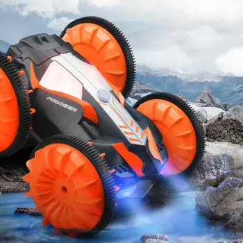 

2.4GHz RC Car Waterproof Off Road Racing Climbing Car Amphibious 4WD Remote Control Stunt Toys For Children's Christmas Gifts