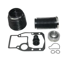 U-Joint Gimbal Bearing Bellows Repair Kit Black Practical Transom Accessories Clamp For OMC Cobra 1986-1993 3850426 3853807