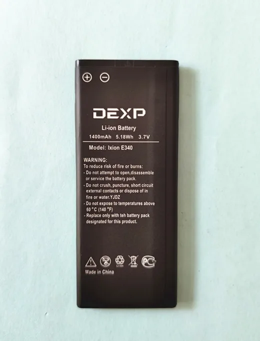 B-TAIHENG Новая батарея для DEXP IXION E340 мобильный телефон аккумулятор 1400mAh | Мобильные