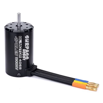 

SURPASS HOBBY Waterproof 4068 2050KV 2650KV 1900KV 1700KV 1400KV Sensorless Brushless Motor for 1/8 RC Drift Racing Car Parts