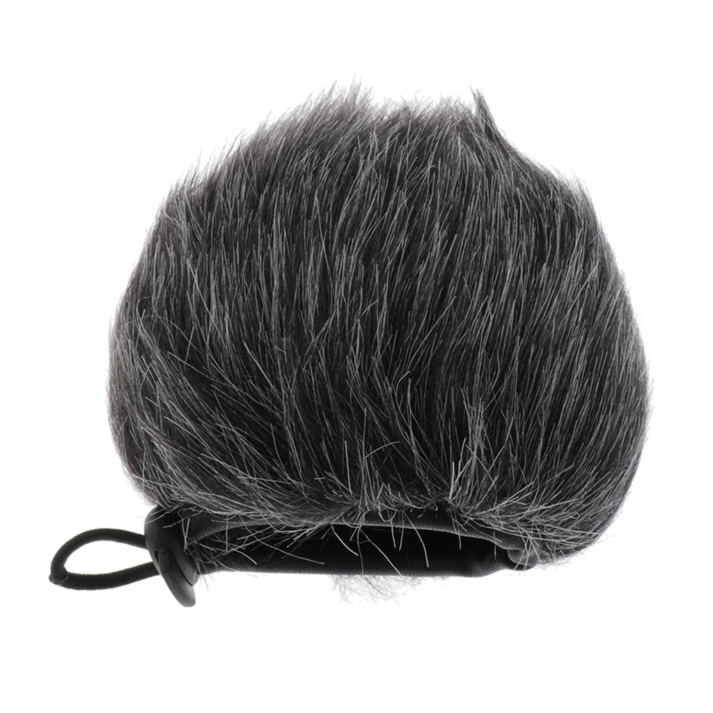 Outdoor Furry Microphone Windscreen Muff fits Zoom H1 Mic Windscreen Wind Cover for Zoom H1 and More
