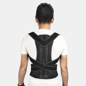 

Men Women Brace Back Belt Lumbar Support Adjustable Bodywellness Posture Corrector Shoulder Orthopedic Spine Health Belt Unisex