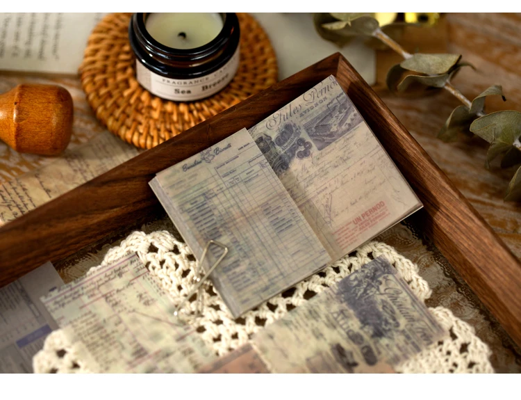 Mr.paper 12 Design Memo Pad Loose Leaf Retro Style Medieval Box Writing Label Office Accessory Stationery School Supplie Mr.paper 12 Design Memo Pad Loose Leaf Retro Style Medieval Box Writing Label Office Accessory Stationery School Supplie