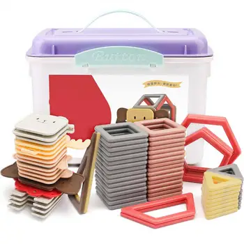 

Magnetic Designer Magnet Building Blocks Construction Set Magnets Magnetic Blocks Educational Toys For Children
