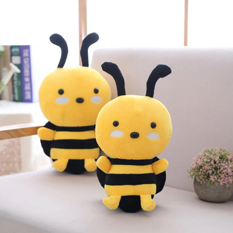 

2019 Children's Toy Doll Baby Soft Plush Children's Toy Bee Sleeping Companion Stuffed Plush Animal Baby Toy Child's Gift Grinch
