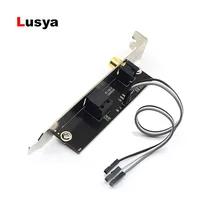 Spdif rca para fora placa cabo suporte mainboard saída de áudio digital para asus gigabyte msi placa mãe A2-004