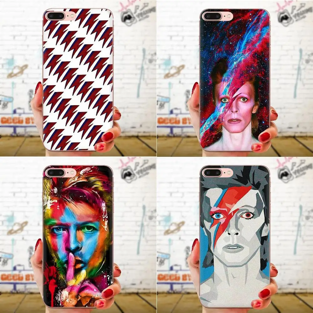 Мягкая защита David Bowie Art Для Huawei Honor 5C 5X 6A 6X 7 7A 7X 8 8A 8S 8X 9 10 30 Lite Pro Y6 II Y7 Y9 Prime 2019 |