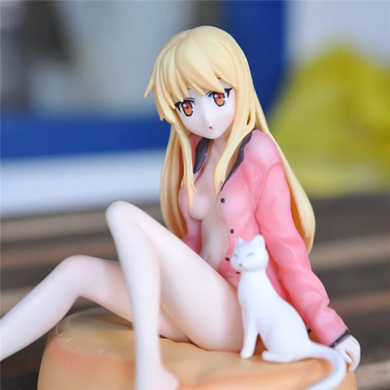 Japanese Sexy Girl Anime figures The Pet Girl Shiina Mashiro Sitting Posture ver. PVC action figure collection model toy (2)