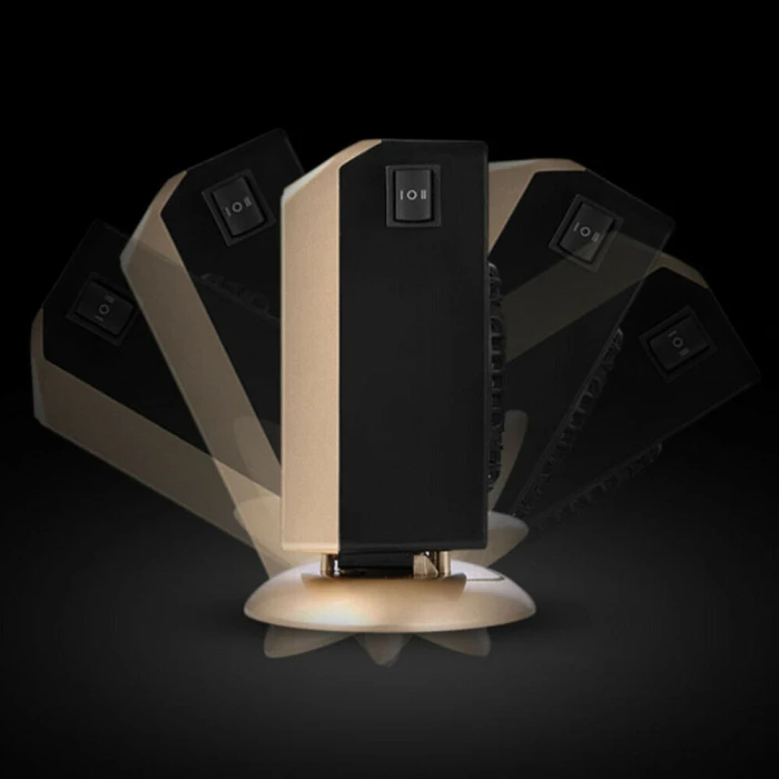 Мини бесшумный вертикальный нагреватель воздуходувки для зимней домашней комнаты DTT88