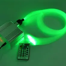 10 Вт мерцающий RGBW светодиодный волоконно-оптический Звездный потолочный светильник комплект 0,75 мм* 220 шт* 2 м бар автомобиль домашний звездное небо потолок DIY+ 28Key RF пульт дистанционного управления