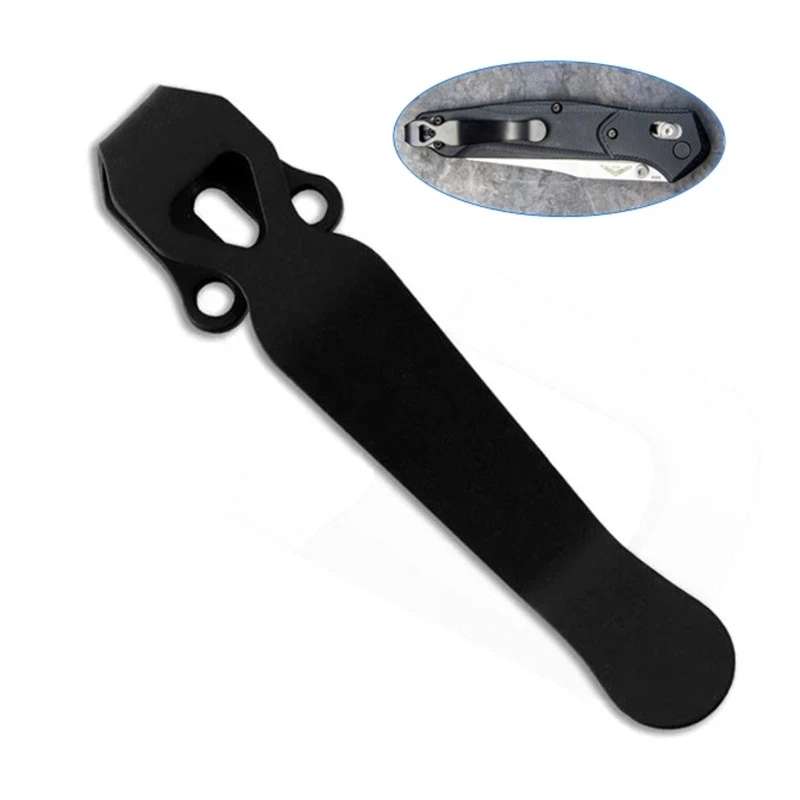 Custom Portable Titanium Pocket Clip Back Clamp for Benchmade//Emerson//ProTech