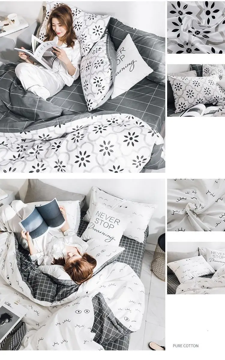 Наволочка король Размеры Ropa Nordico дети Кувр Горит Luxe Роскошные постельное белье Roupa De Кама хлопок лист и тканный набор постельных