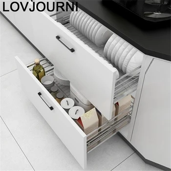 

Despensa Gabinete Pantry Accessories Cucina Stainless Steel Organizer Cuisine Kitchen Cabinet Cestas Para Organizar Basket