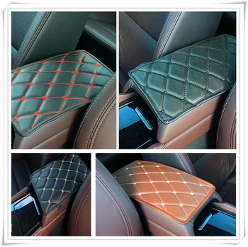 

Car Armrest Mat Storage Box Arm rest Pad Cushion Pad for Nissan Altima 370Z Xmotion X-Trail Qashqai NISS LIVINA MARCH X-TRAIL