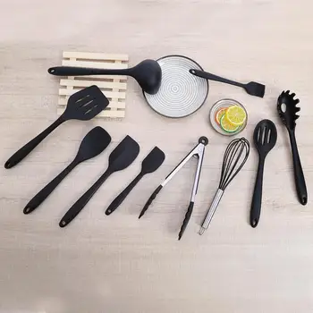 

Non-stick Baking Cookware Set Silicone Cooking Gadgets Spatula Spoon Kitchen Utensils DIY Cooking Tools