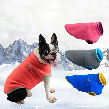 

Dogs Pets Clothes Autumn Winter Dog Clothes Thickening Keep Warm Pets Faconne Velvet Cashmere Sweater French Bulldog Hoodie