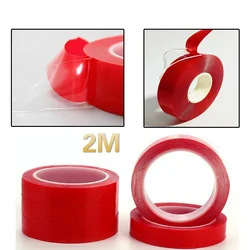 2M No Traces Adhesive Tape Stickers Transparent Acrylic Gel Double Sided Tape High Strength Living Goods For Car Fix Stickers
