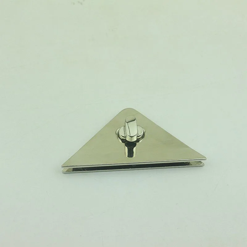 10Sets 80x38mm Women Bag Metal Clasp Twist Turn Locks Triangle Lock Snaps Bags Buckles Clasps Closure DIY Hardware Accessories