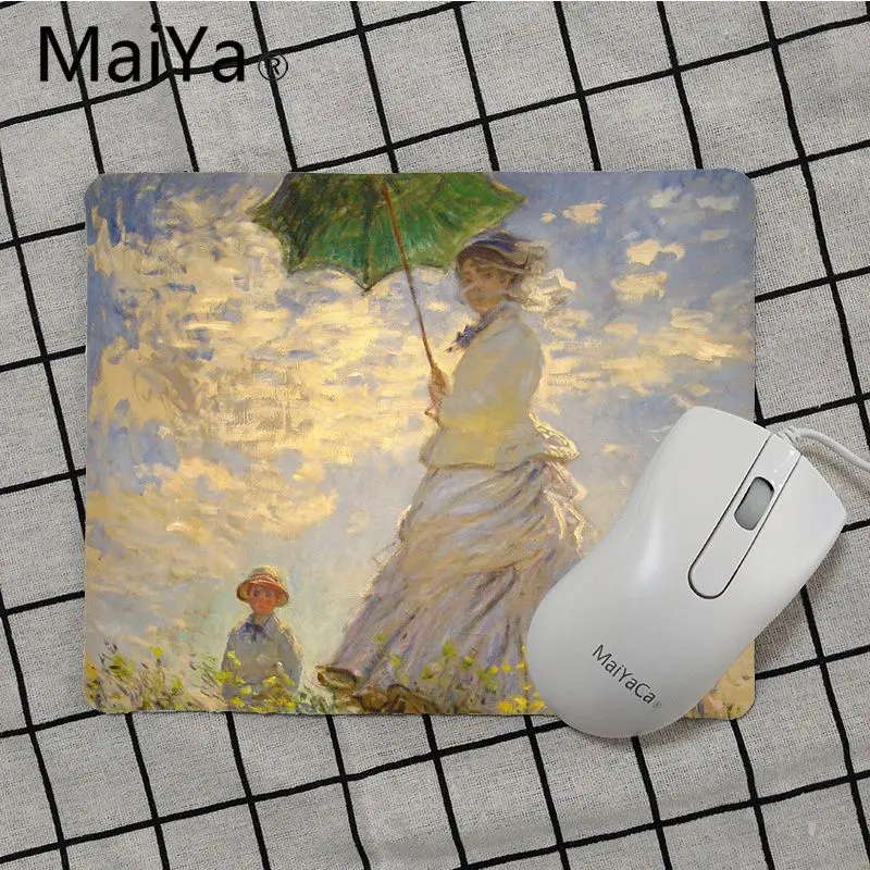 Maiya, высокое качество, искусство Клода Мона, сделай сам дизайн, игровой с узором, коврик для мыши,,, игровой коврик для мыши