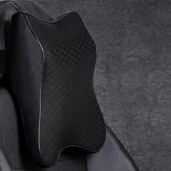 

Car Seat Headrest Pad Memory Foam Pillow Head Neck Rest Support Cushion 36*30cm