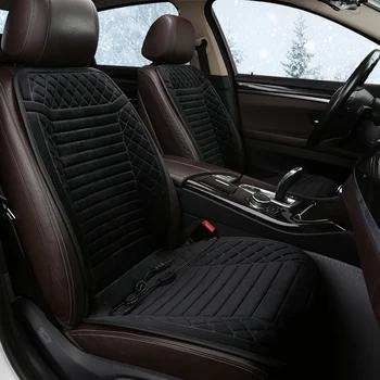 

Car Seat Cover Universal 12V Heated Car Seat Cushion Car Covers for lifan solano x50 x60 Auto Heating Cushion